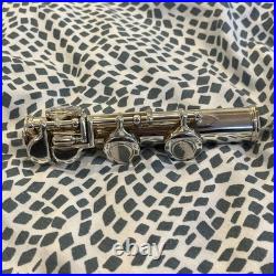 Anthem A-2500 Flute Silver Plated Student Intermediate with Case & Cleaning Rod