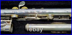 Antigua Vosi FL2410SL Silver Plated Student Open Hole Flute with Case