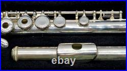 Antigua Vosi FL2410SL Silver Plated Student Open Hole Flute with Case