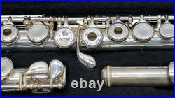 Antigua Vosi FL2410SL Silver Plated Student Open Hole Flute with Case
