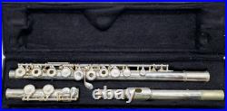 Antigua Vosi FL2410SL Silver Plated Student Open Hole Flute with Case