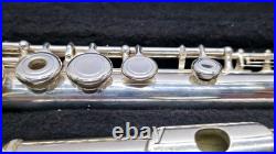 Antigua Vosi FL2410SL Silver Plated Student Open Hole Flute with Case