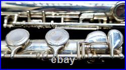 Antigua Vosi FL2410SL Silver Plated Student Open Hole Flute with Case