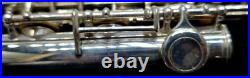 Antigua Vosi FL2410SL Silver Plated Student Open Hole Flute with Case