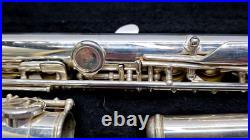 Antigua Vosi FL2410SL Silver Plated Student Open Hole Flute with Case