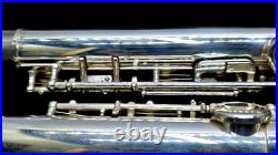 Antigua Vosi FL2410SL Silver Plated Student Open Hole Flute with Case