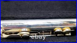 Antigua Vosi FL2410SL Silver Plated Student Open Hole Flute with Case
