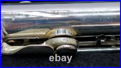 Antigua Vosi FL2410SL Silver Plated Student Open Hole Flute with Case