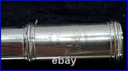 Antigua Vosi FL2410SL Silver Plated Student Open Hole Flute with Case