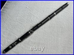 Antique Baumgartel Coblenz German 5 Keys Flute 1880's