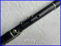 Antique Baumgartel Coblenz German 5 Keys Flute 1880's