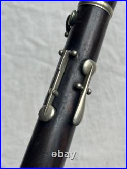 Antique Baumgartel Coblenz German 5 Keys Flute 1880's