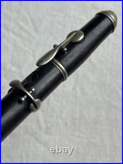 Antique Baumgartel Coblenz German 5 Keys Flute 1880's