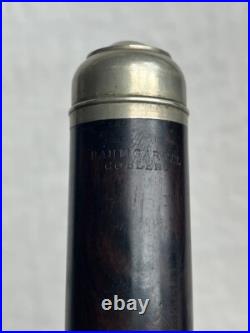 Antique Baumgartel Coblenz German 5 Keys Flute 1880's