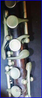 Antique Baystate WM Haynes Boston 1800s Wooden FlutePiccolo Serial Number 5xxx E