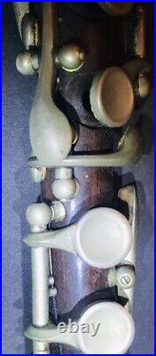 Antique Baystate WM Haynes Boston 1800s Wooden FlutePiccolo Serial Number 5xxx E