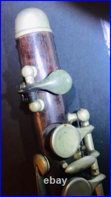 Antique Baystate WM Haynes Boston 1800s Wooden FlutePiccolo Serial Number 5xxx E