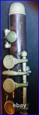Antique Baystate WM Haynes Boston 1800s Wooden FlutePiccolo Serial Number 5xxx E