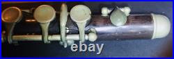 Antique Baystate WM Haynes Boston 1800s Wooden FlutePiccolo Serial Number 5xxx E