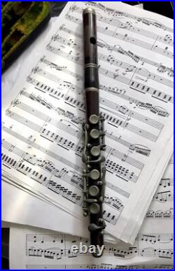 Antique Baystate WM Haynes Boston 1800s Wooden FlutePiccolo Serial Number 5xxx E