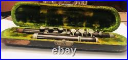 Antique Baystate WM Haynes Boston 1800s Wooden FlutePiccolo Serial Number 5xxx E
