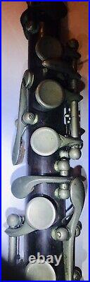 Antique Baystate WM Haynes Boston 1800s Wooden FlutePiccolo Serial Number 5xxx E