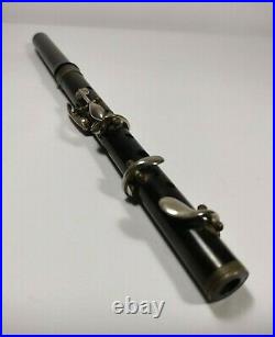 Antique Boosey Hawkes Rosewood Fife, Wooden Flute Piccolo, Vintage Folk Whistle
