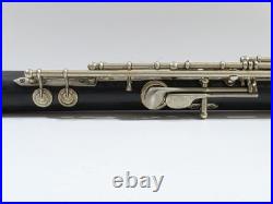 Antique Carl Fischer Grenadilla Closed Hole Boehm Flute Nickel Silver Keys C Ft Antique Carl Fischer Grenadilla Closed Hole Boehm Flute Nickel Silver Keys C Ft