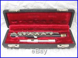 Antique Emile Rittershausen Berlin Piccolo Flute sold by Carl Fischer New York