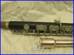 Antique Emile Rittershausen Berlin Piccolo Flute sold by Carl Fischer New York