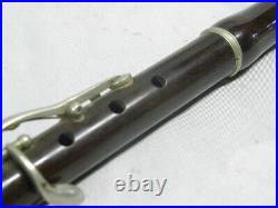 Antique Flute Traverse Petit Instrument Musique Wind Wood Level