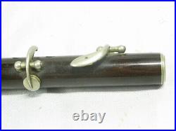 Antique Flute Traverse Petit Instrument Musique Wind Wood Level