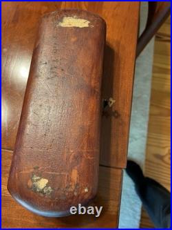 Antique Flute With Wooden Case, C. Fischer, New York