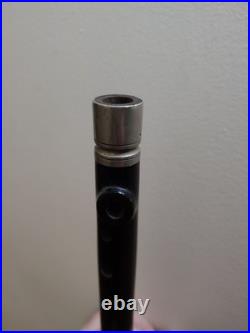 Antique Georg Walther GEWA Fife Flute 15 Darkwood Adorf Vogtland Germany