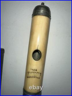 Antique German Nash Meyer Piccolo with Original Case Jen Jer