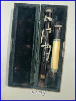 Antique German Nash Meyer Piccolo with Original Case Jen Jer