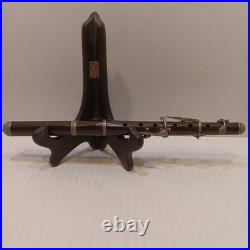 Antique H. F. NASH MEYER 6 Key 6 Hole Wood Piccolo / Flute HANOVER GERMANY 1800's