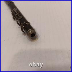 Antique H. F. NASH MEYER 6 Key 6 Hole Wood Piccolo / Flute HANOVER GERMANY 1800's
