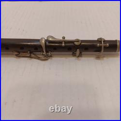 Antique H. F. NASH MEYER 6 Key 6 Hole Wood Piccolo / Flute HANOVER GERMANY 1800's