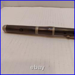 Antique H. F. NASH MEYER 6 Key 6 Hole Wood Piccolo / Flute HANOVER GERMANY 1800's