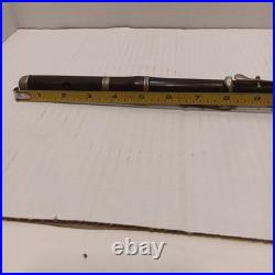 Antique H. F. NASH MEYER 6 Key 6 Hole Wood Piccolo / Flute HANOVER GERMANY 1800's