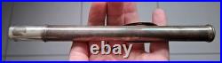 Antique Handmade Djalma Julliot Brevete French Silvered Flute