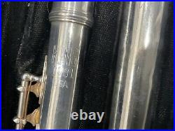 Antique King Flute Model 1031 Silver Head