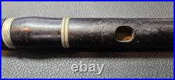 Antique Rosewood Geo. Cloos D- Flat Piccolo Still Plays well Antique Rosewood Geo. Cloos D- Flat Piccolo Still Plays well