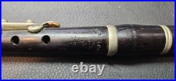 Antique Rosewood Geo. Cloos D- Flat Piccolo Still Plays well Antique Rosewood Geo. Cloos D- Flat Piccolo Still Plays well