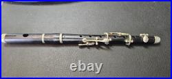 Antique Rosewood Geo. Cloos D- Flat Piccolo Still Plays well Antique Rosewood Geo. Cloos D- Flat Piccolo Still Plays well