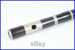 Antique Rosewood Wooden Piccolo Flute