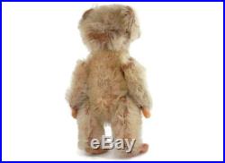 Antique Teddy Bear Schuco Piccolo White Mohair withFelt Pads Miniature German