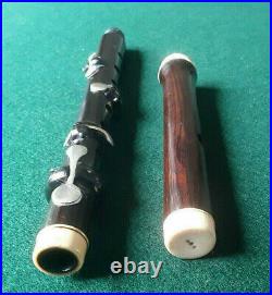 Antique Vintage Old Wooden 4 Key Irish Bb Flute Piccolo Henry Potter London