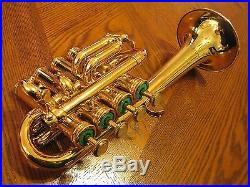 Antoine Courtois BbA Piccolo Trumpet (B flat/A) Sweet European Tone, Near Mint